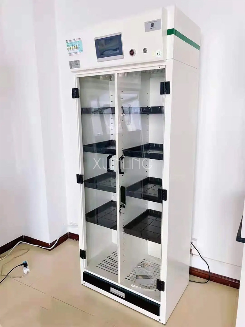 Sustancias peligrosas Gabinete de almacenamiento filtrado 70 kg/㎡